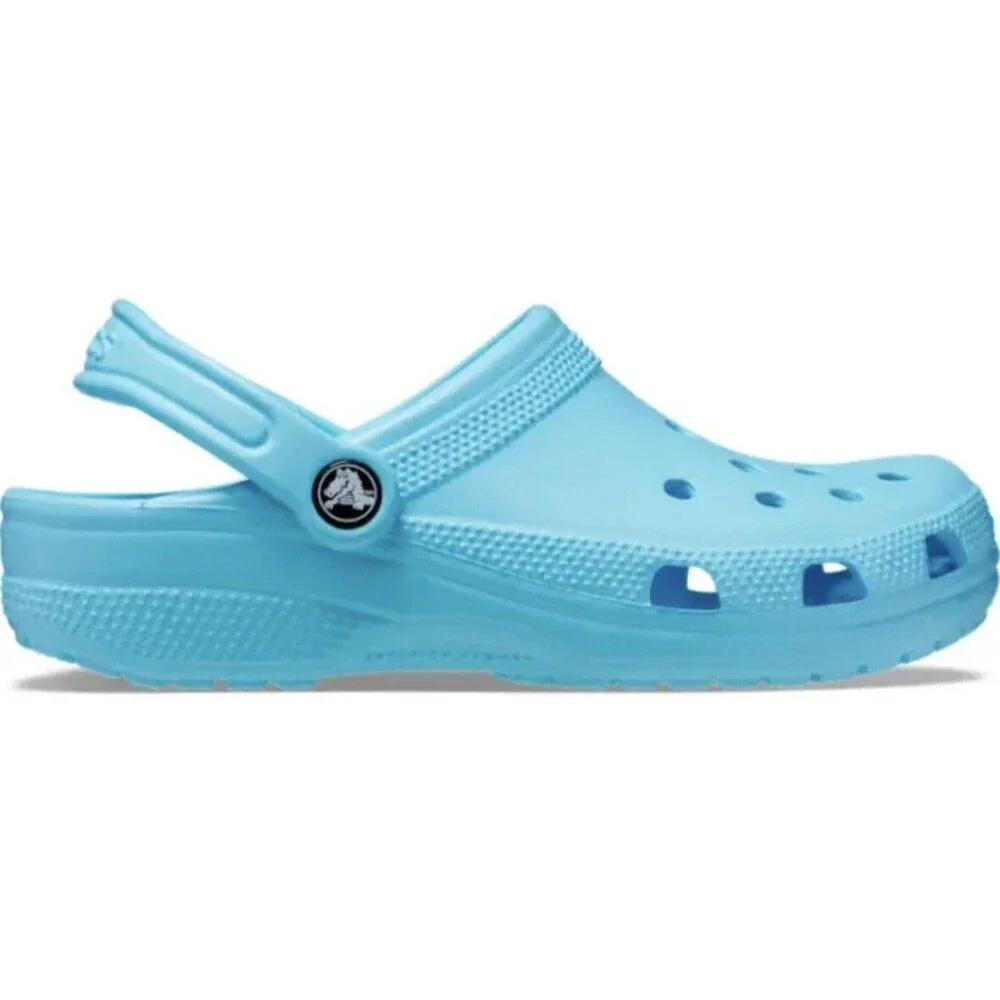Mens Size 12 Crocs Classic Clog Slip On Artic Blue 10001-411 Sandal Shoes New